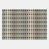 Islamic Gift Wrap Set 3 Elegant Eid Ramadan Hajj Geschenkpapier Set (Vorderseite 3)