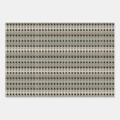 Islamic Gift Wrap Set 3 Elegant Eid Ramadan Hajj Geschenkpapier Set (Vorderseite 3)