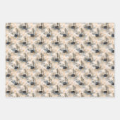 Islamic Gift Wrap Set 3 Elegant Eid Ramadan Hajj Geschenkpapier Set (Vorderseite 2)