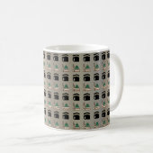 Islamic Gold Mug Kaaba & Masjid Nabawi Kaffeetasse (VorderseiteRechts)
