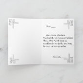 islamic Grußkarte hajj Karte (Innenseite)