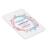 Islamic Inspirational quote Muslim Fridge Magnet (Rechte Seite)