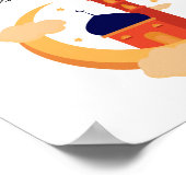 Islamic Inspirational Wall Print – Ramadan Print Poster (Ecke)