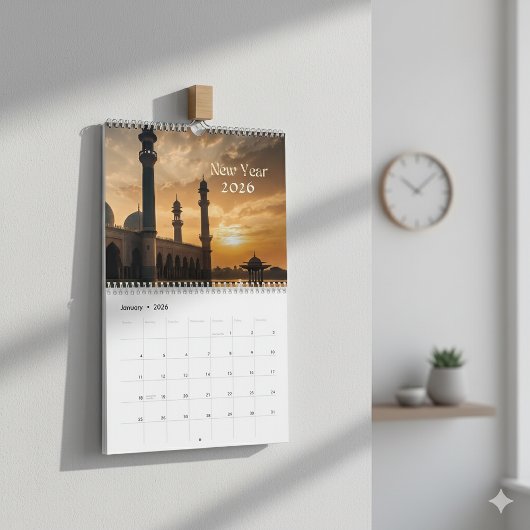 Islamic Landscape 2026 Calendar Kalender