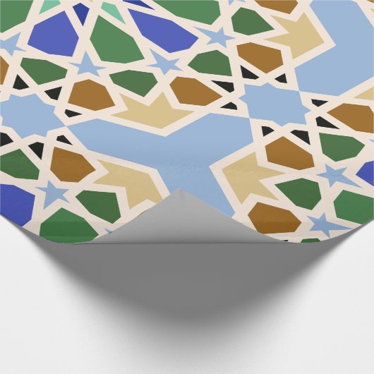  Islamic Pattern Background Geschenkpapier (Ecke)