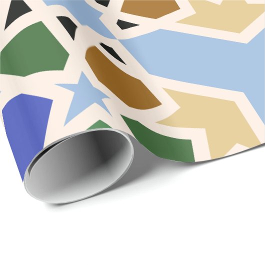  Islamic Pattern Background Geschenkpapier (Rolleneckpunkt)