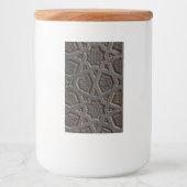 Islamic Pattern Lebensmitteletikett (Vorderseite)