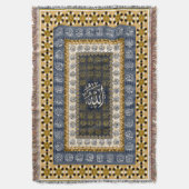 Islamic Wall Art Allah Names Calligraphy Geometric Decke (Vorderseite Vertikal)