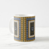 Islamic Wall Art Allah Names Calligraphy Geometric Kaffeetasse (Vorderseite Links)