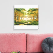 Islamic Wall Decor- Religious Trees Of Jannah Leinwanddruck (Insitu (Wohnzimmer))