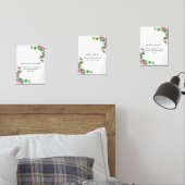 Islamic Wall Print Trio – Arabic Duas Bilderwand Sets (Schlafzimmer)