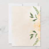 Islamic Wedding Save the Date | Modern Desing (Rückseite)