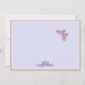 Islamische Aqiqa Einladung - Babyfeier (Rückseite)