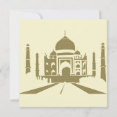 Islamische Arabische Hochzeit Einladung (Rückseite)