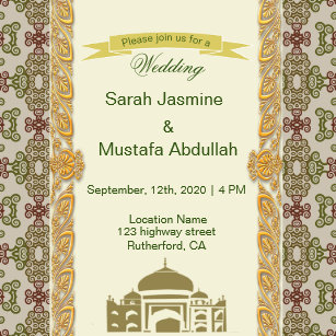 Islamische Hochzeiten Zazzle De