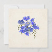 Islamische Arabische Hochzeit Einladung (Rückseite)