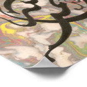 Islamische arabische Kalligraphie-Kunstdrucke (Got Poster (Ecke)