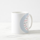 Islamische Arabische Monate Kaffeetasse (VorderseiteRechts)