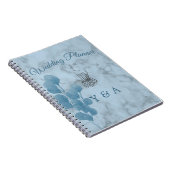 Islamische Bismillah Blaue Eukalyptus Moderne Hoch Notizblock (Rechte Seite)