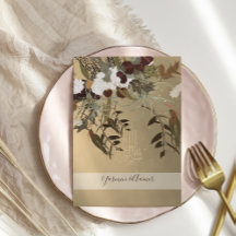 Islamische Bismillah-Rustikale Goldhochzeit