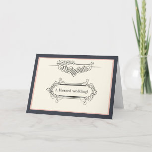 Islamische elegante Bismillah-Hochzeitsverlobung Karte