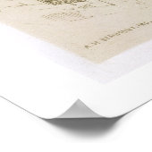 Islamische Entwürfe für Kornweiden, Balkone und Ma Poster (Ecke)