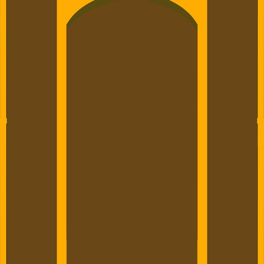 Islamische Gebetsmasse Tischdecke