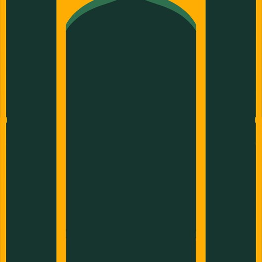 Islamische Gebetsmasse Tischdecke