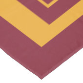 Islamische Gebetsmasse Tischdecke (Schrägansicht)