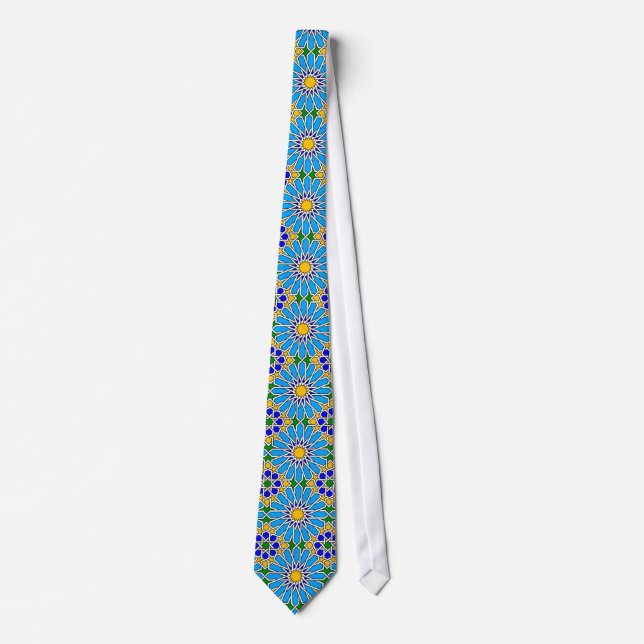 Islamische geometrische Krawatte (Vorderseite)