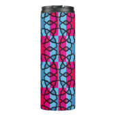 Islamische geometrische Motive, die sehr schön sin Thermosbecher (Rückseite)