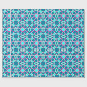 Islamische geometrische Muster Geschenkpapier (Flach)