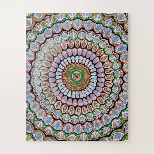 Islamische geometrische Muster Puzzle (Vertikal)