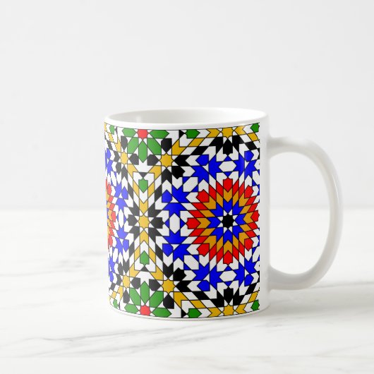 Islamische geometrische Tasse (Rechts)
