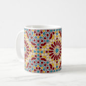 Islamische geometrische Tasse (Vorderseite Links)