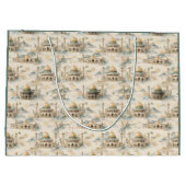 Islamische Geschenktüte - Moschee-Design (Rückseite)