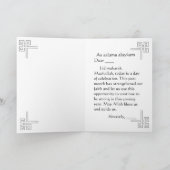 Islamische Grußkarte eid al fitre Karte (Innenseite)