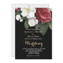 Islamische Hochzeit Bismillah Elegante Rose Burgun