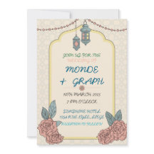 Islamische Hochzeitseinladungen Kunst