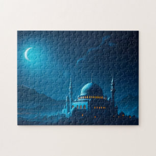 Islamische Illustration der Moschee Puzzle