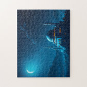 Islamische Illustration der Moschee Puzzle (Vertikal)