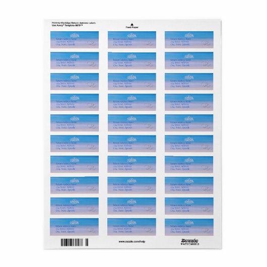 Islamische islamische Rücksendeadresse am Strand u (Vorne)