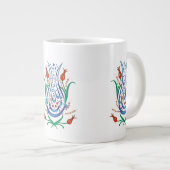 Islamische Kalligraphie-Tasse Jumbo-Tasse (Vorderseite Rechts)