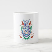 Islamische Kalligraphie-Tasse Jumbo-Tasse (Vorderseite)