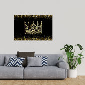 ISLAMISCHE KALLIGRAPHISCHE WÖRTER POSTER