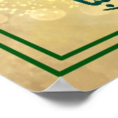 ISLAMISCHE KALLIGRAPHISCHE WÖRTER POSTER (Ecke)