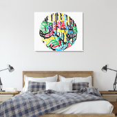 Islamische Kunst, Islamische Kalligrafie, Arabisch Leinwanddruck (Insitu (Schlafzimmer))