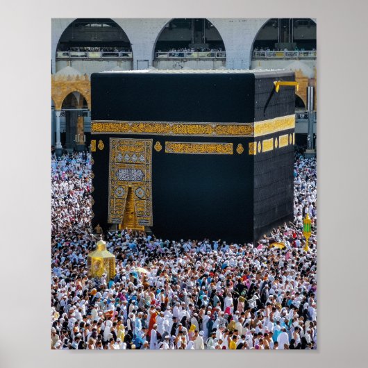 Islamische Kunst, Mekka des Islams in Saudi Arabie Poster (Vorne)