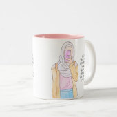 Islamische Kunst - Tasse, 11 oz Zwei-Tonen-Kaffee- Zweifarbige Tasse (VorderseiteRechts)