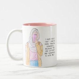 Islamische Kunst - Tasse, 11 oz Zwei-Tonen-Kaffee- Zweifarbige Tasse